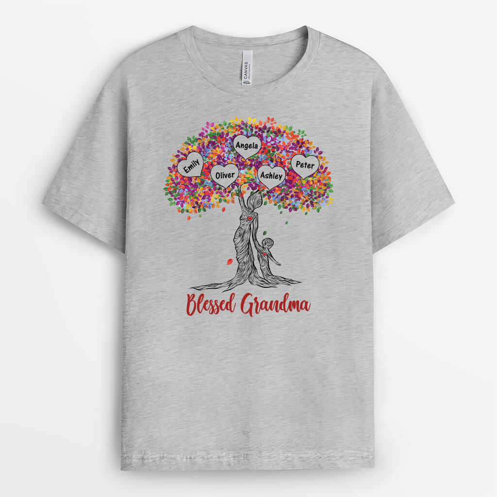 Personalized The Best Mom T-shirt