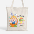 Personalized Official Egg Hunter Tote Bag