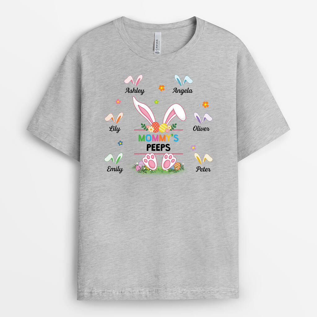 Personalized Grandma's Peeeps T-shirt