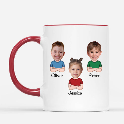 Funny Personalized Gifts for Dad - Custom Face Mug for Dad