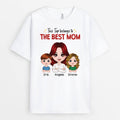Personalized This Top Belongs To The Best Mom T-shirt