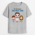 Personalized This Top Belongs To The Best Dad T-shirt