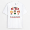 Personalized I Retired But Now I Have New Bosses - My Children T-shirt