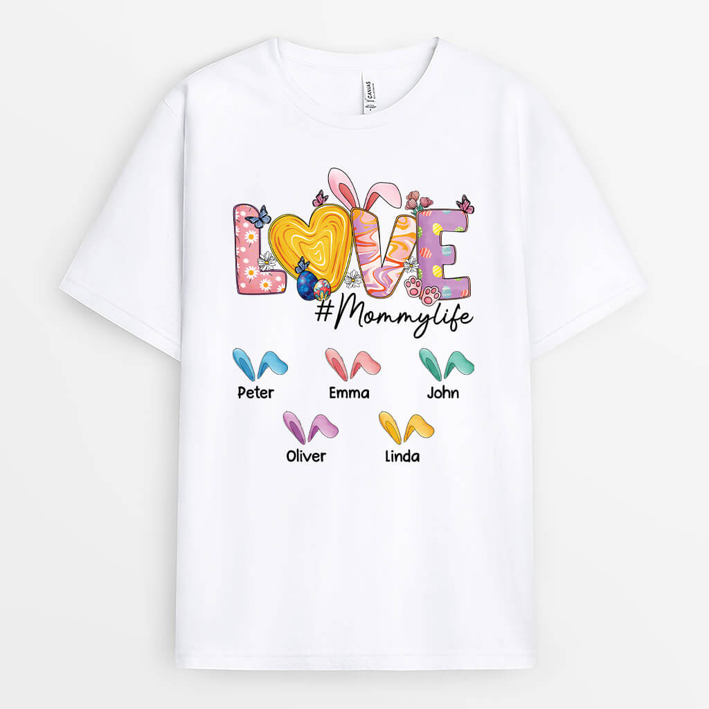 Personalized Love Grandma's Life T-shirt
