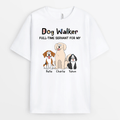 Full-time Dog Walker - Personalized Dog Shirt for Humans
