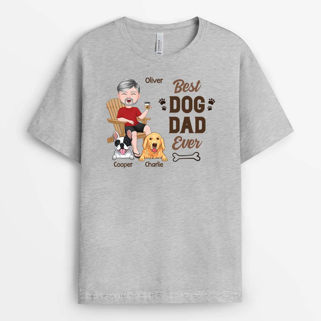 Best Dog Mom/Dad Ever - Customized Dog T-shirts for Humans