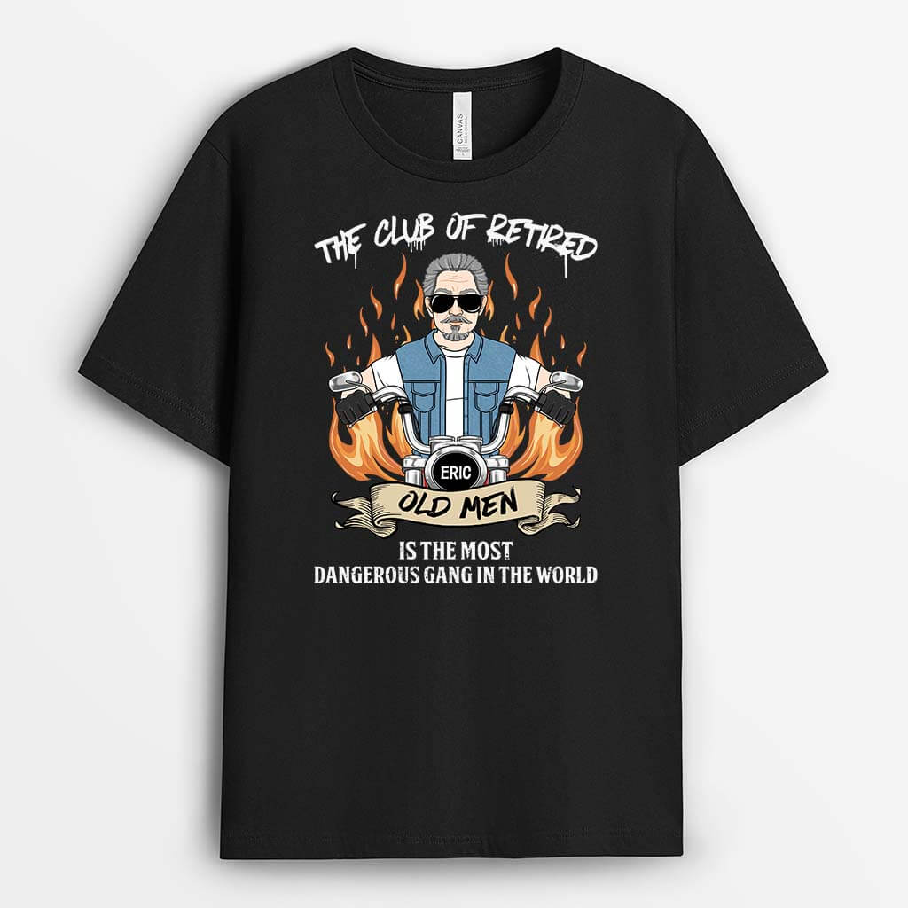 Personalized Funny Gifts - Men's Retirement T shirts