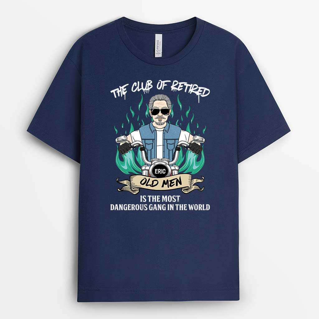 Personalized Funny Gifts - Men's Retirement T shirts
