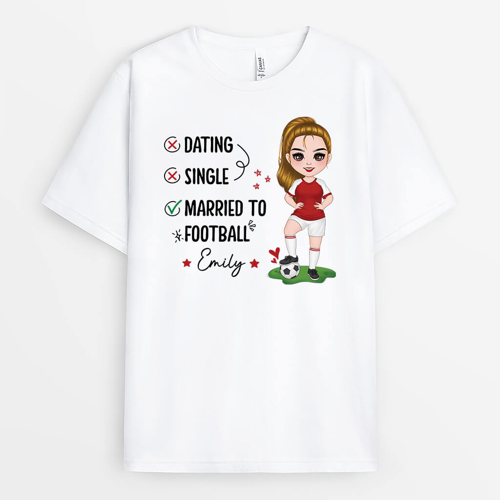 Funny Personalized Gifts for Her - Funny Football T shirts