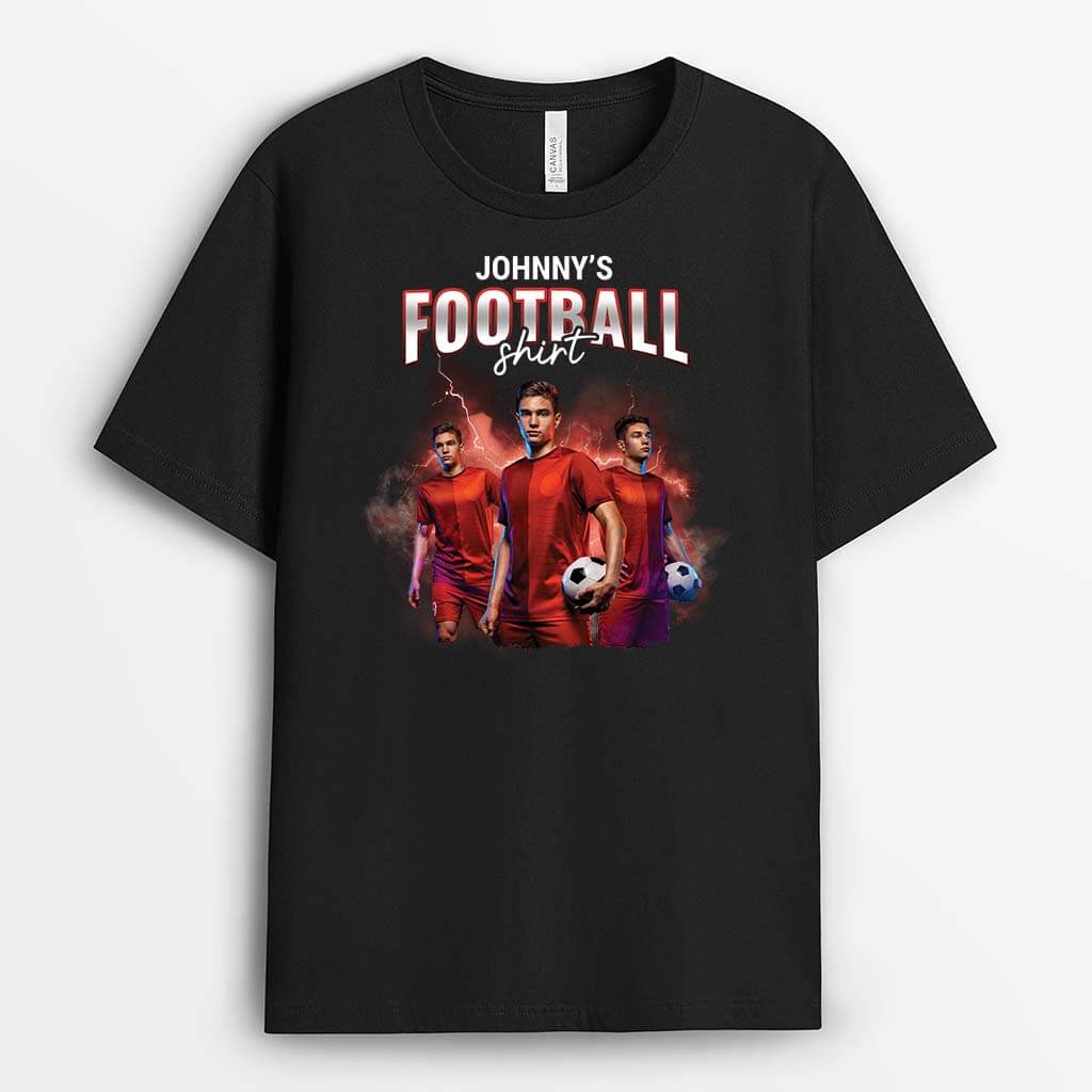 Personalized Man Football Shirt T-shirt