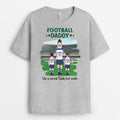 Football Daddy/Grandpa T-shirt - Customized Dad Gifts