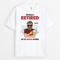Personalized Officially Retired. It's Not My Problem Anymore T-shirt