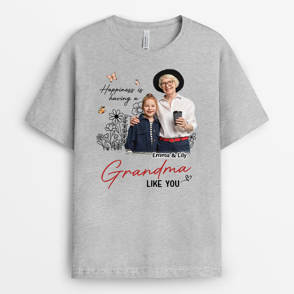 Personalized Happiness Is Having A Mommy Like You T-shirt