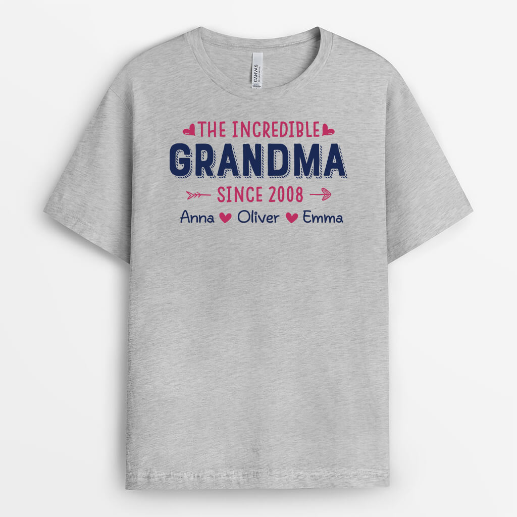 Personalized The Incredible Mom T-shirt