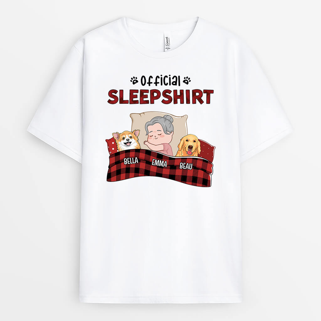 Official Sleepshirts For Dog Lovers - Custom Pet Apparel For Humans