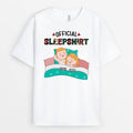 Personalized Official Sleepshirt For Couple T-shirt