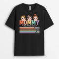 Personalized Beautiful, Fearless And Lovely Mommy T-shirt