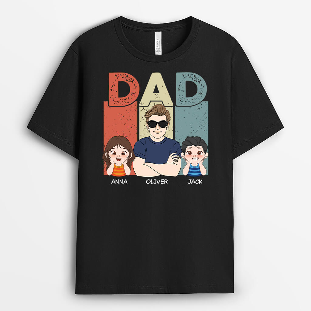 Personalized Grandad/Dad T-shirt
