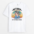 Personalized Retired. Not My Problem Anymore T-shirt