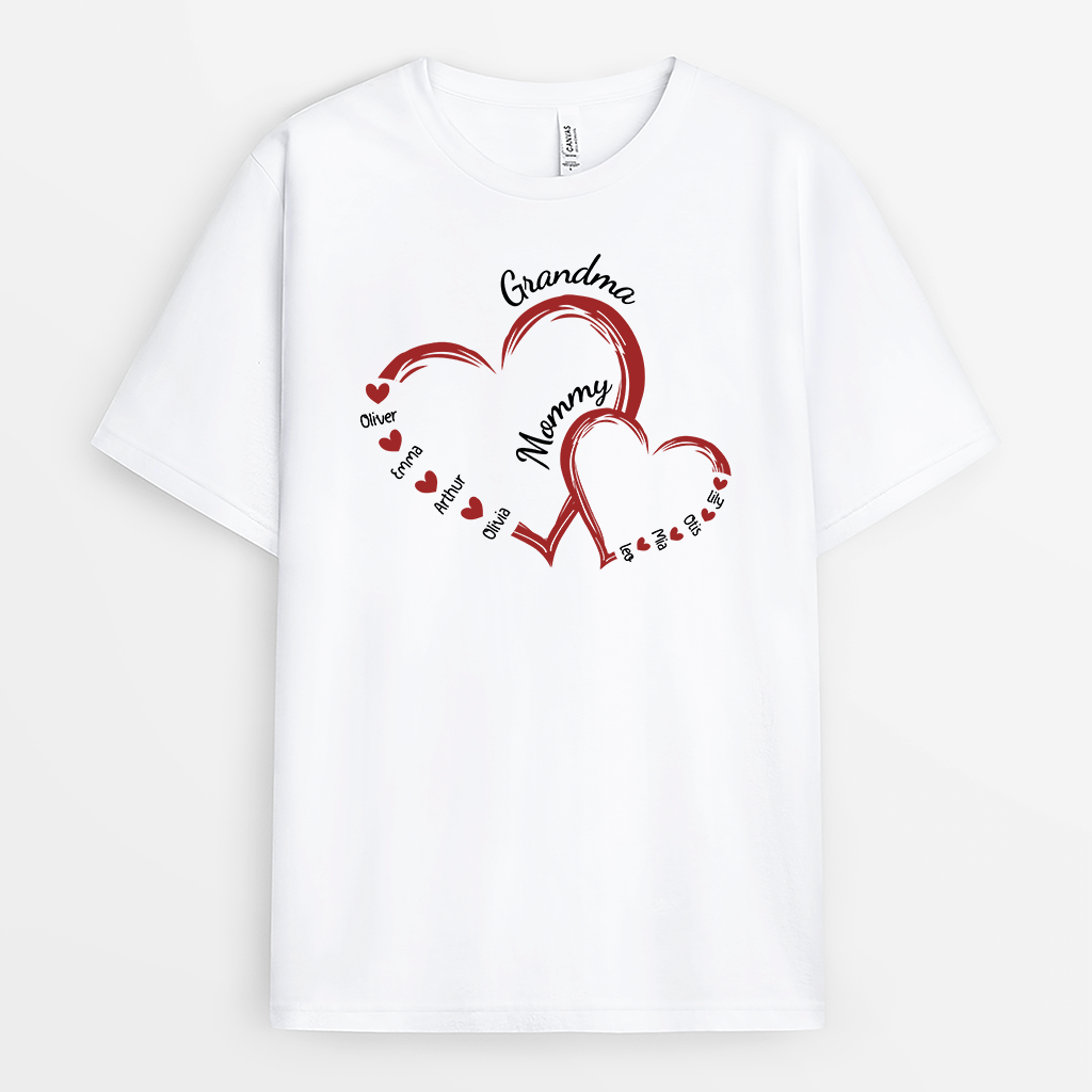 Personalized Mama With Love T-shirt