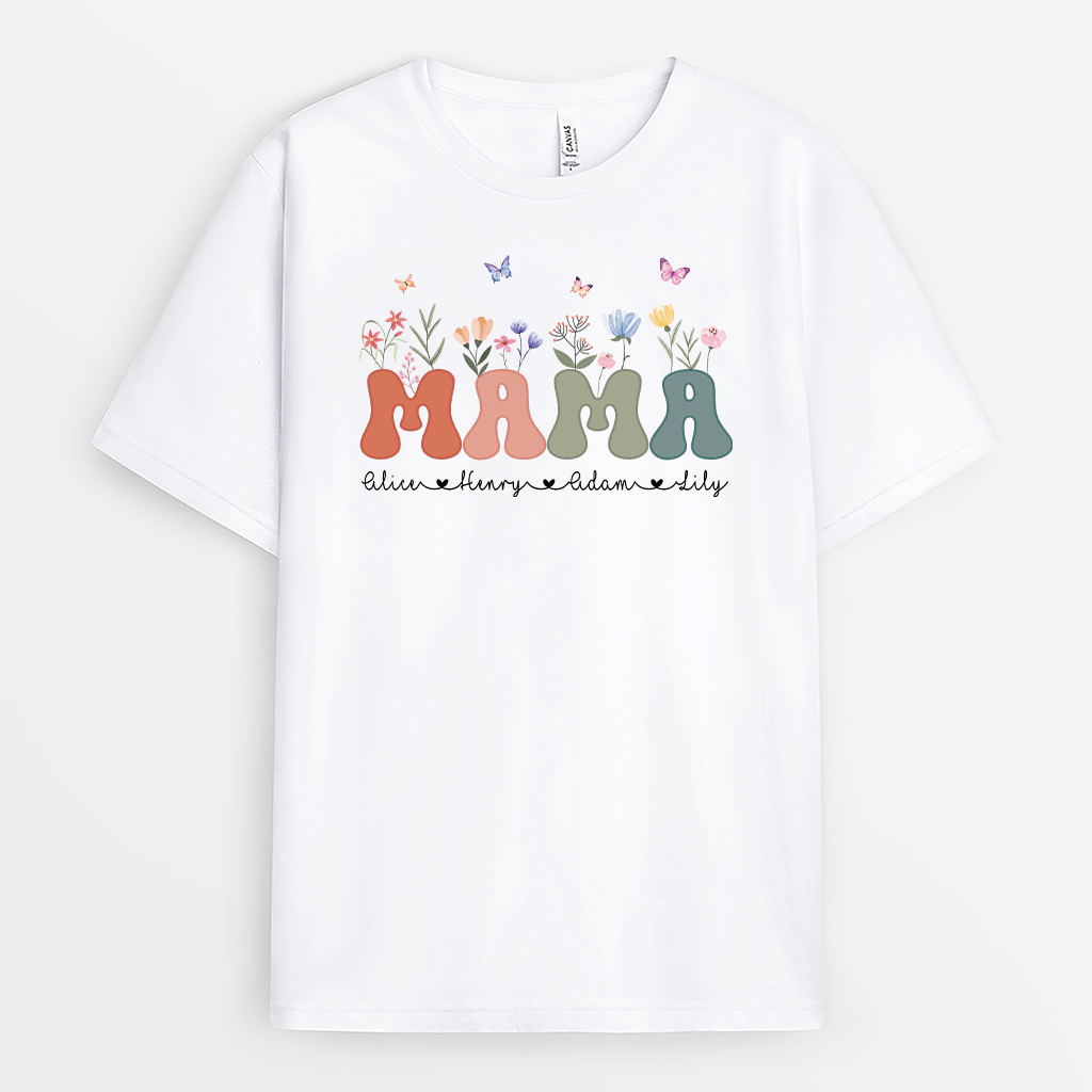 Personalized Mama's Garden T-shirt