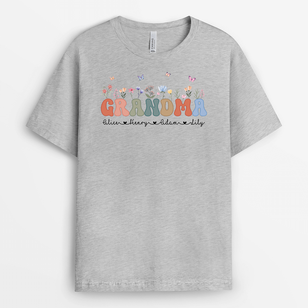 Personalized Mama's Garden T-shirt