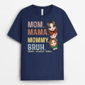 Personalized Mom Mama Mommy Bruh T-shirt