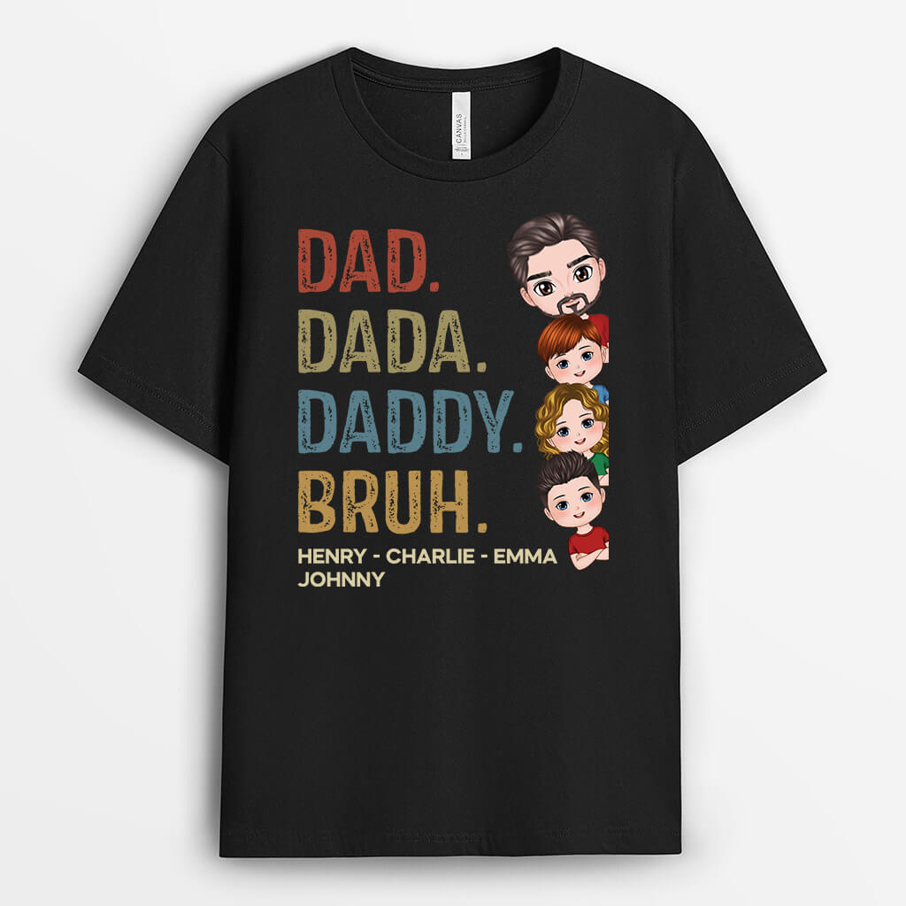 Personalized Mom Mama Mommy Bruh T-shirt