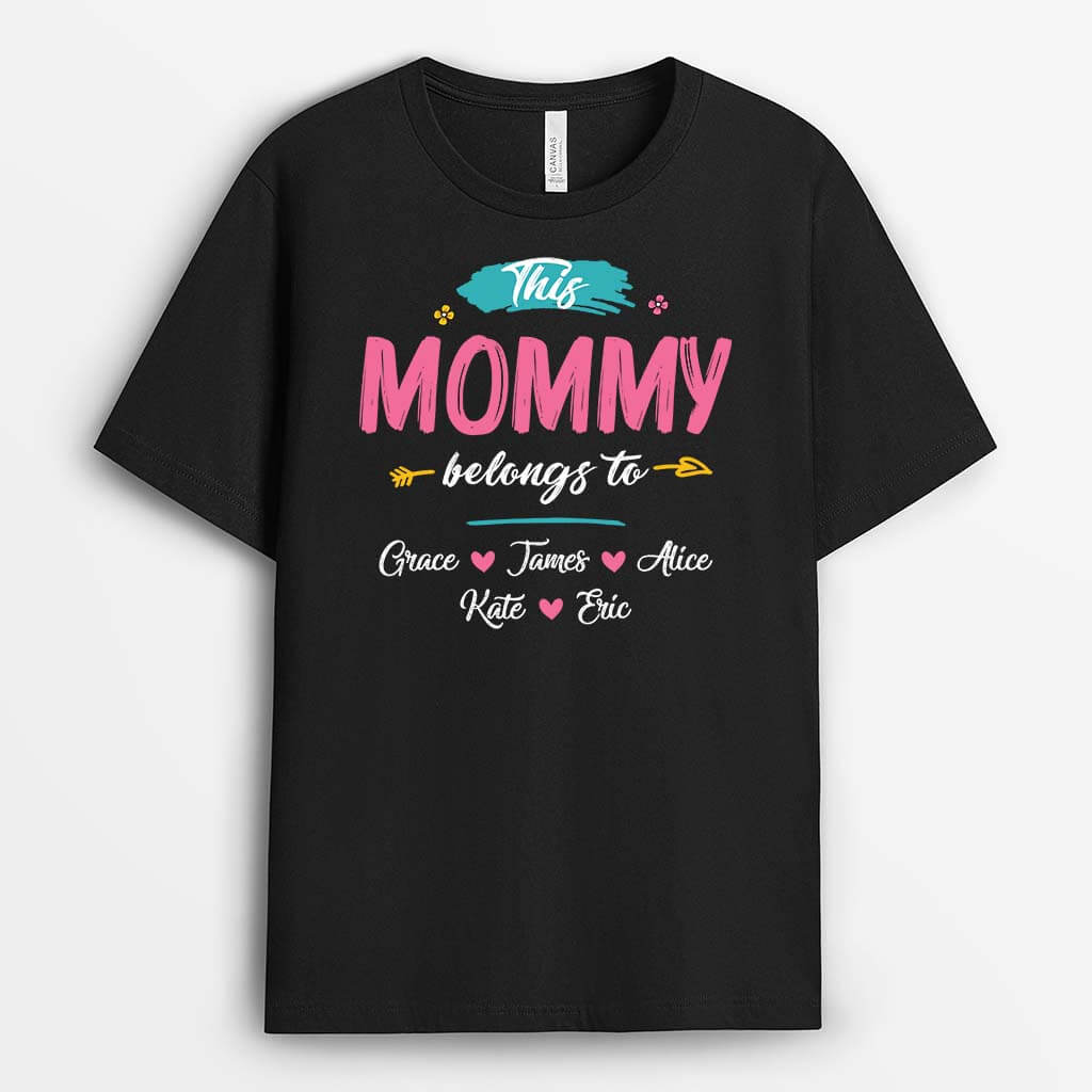 This Daddy/Grandpa Belongs To - Customized T-Shirt