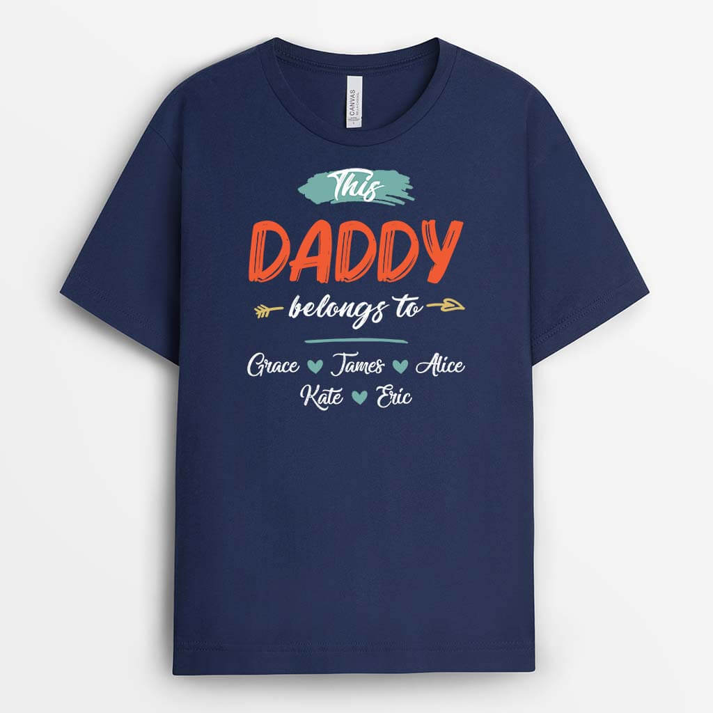 Personalize Gift for Mom - This Mom Belongs To Shirt