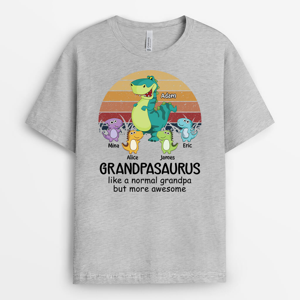 Personalized Daddysaurus T-shirt