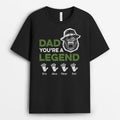 Personalized Dad You're A Legend T-shirt