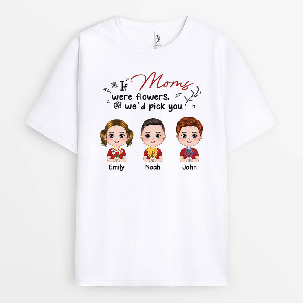 Personalized If Nannies Were Flowers We'd Pick You T-shirt