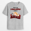 Personalized This Is My Pawjama Cat T-shirt
