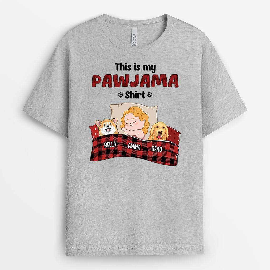 Official Sleep Shirt Dog – Personalized Dog T-Shirts for Humans