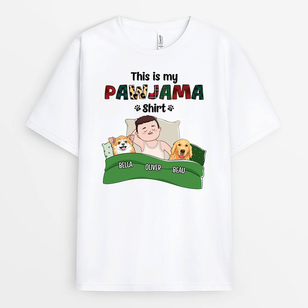 Official Sleep Shirt Dog – Personalized Dog T-Shirts for Humans
