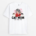 Personalized Cat Mom Shirts - Cute Cat Gifts for Women