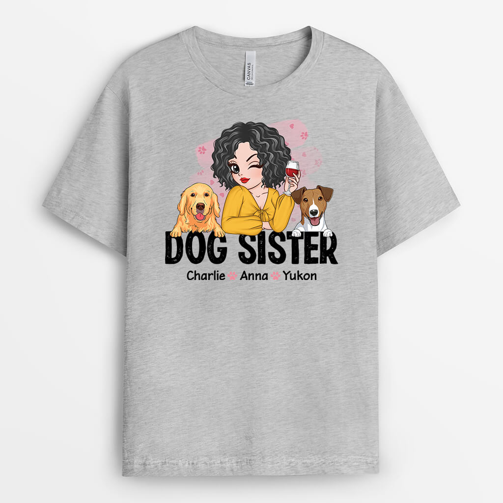 Personalized Dog Mom T-Shirt – Custom Dog Shirts for Humans