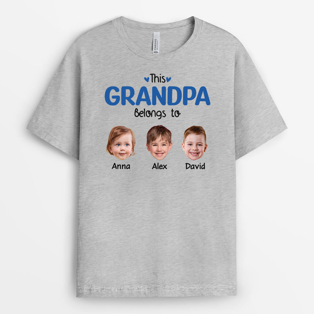 Personalized This Daddy Belongs To T-shirt