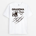 Personalized Mom T Shirts with Names - Mama Bear Shirt