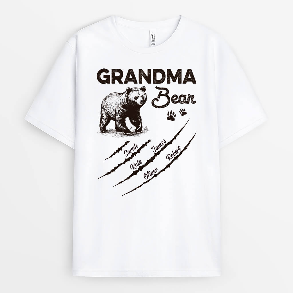Personalized Papa Bear T-shirt