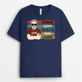 Personalized Husband Daddy Protector Hero Legend T-shirt