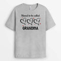 Blessed To Be Called Grandma - Personalized Grandma T-Shirt