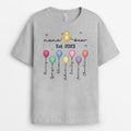 Personalized Mama Bear Balloons T-shirt