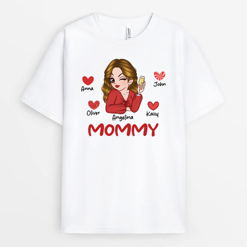 Personalized Love Cool Grandma T-shirt