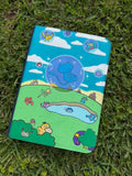First Legend Journey Scene Binder - hand-painted Journey Pastel card binder cover