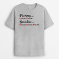 Personalized Mommy Grandma Est T-shirt