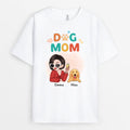 Cool Dog Mom - Customised T Shirt for Dog Lovers