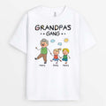 Grandpa's Gang T-Shirt - Custom Gifts For Grandpa