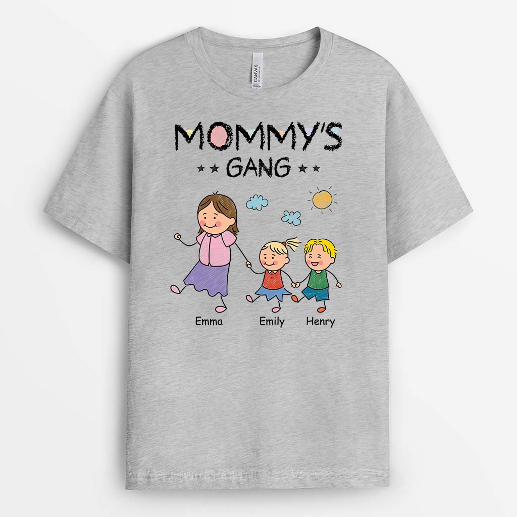 Grandpa's Gang T-Shirt - Custom Gifts For Grandpa